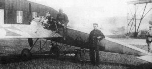A WW1 Fokker prototype aircraft used during the Great War.