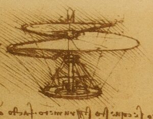 Leonardo's Aerial Screw - Helicopter & Vertical Flight Ideas