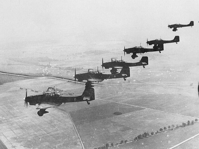 Ju 87 Bs over Poland, September–October 1939.