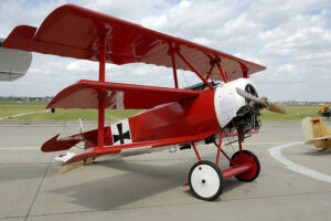 Replica of Richthofen's Fokker Dr.I triplane, at the Berlin Air Show in 2006